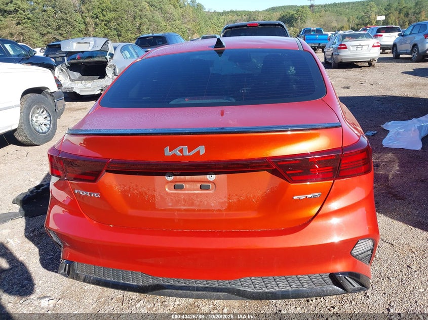 2023 Kia Forte Gt-Line VIN: 3KPF54AD8PE542954 Lot: 43426789