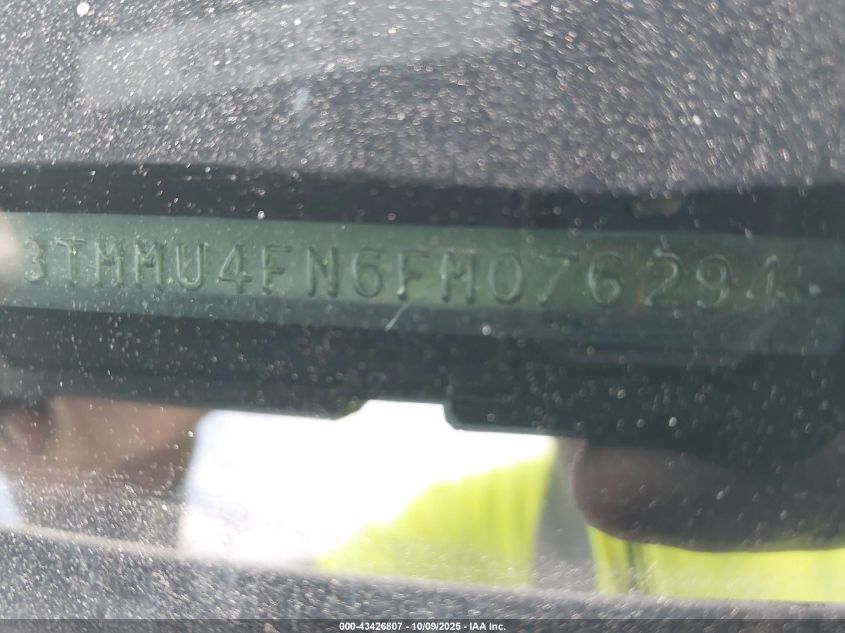 2015 Toyota Tacoma Base V6 VIN: 3TMMU4FN6FM076294 Lot: 43426807