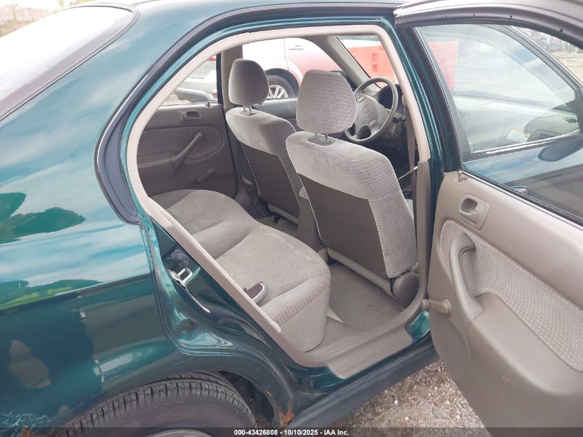 1999 Honda Civic Value Package VIN: 2HGEJ6619XH528858 Lot: 43426808