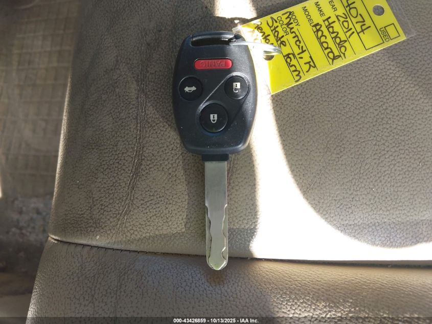 2011 Honda Accord 2.4 Se VIN: 1HGCP2F63BA046243 Lot: 43426859