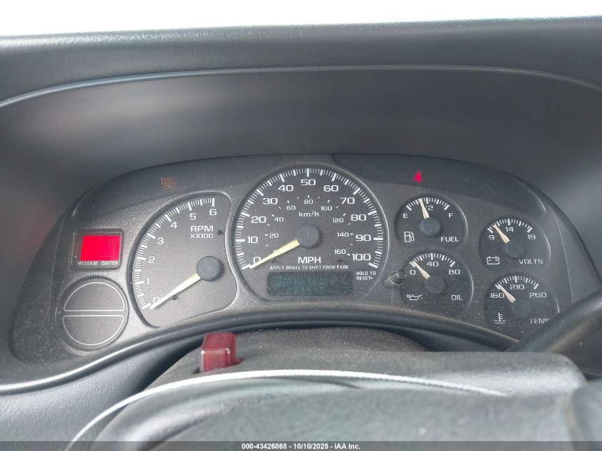 2001 Chevrolet Silverado 1500 Ls VIN: 1GCEC19T21Z211584 Lot: 43426868