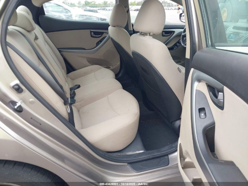 2014 Hyundai Elantra Se VIN: 5NPDH4AE9EH542879 Lot: 43426901