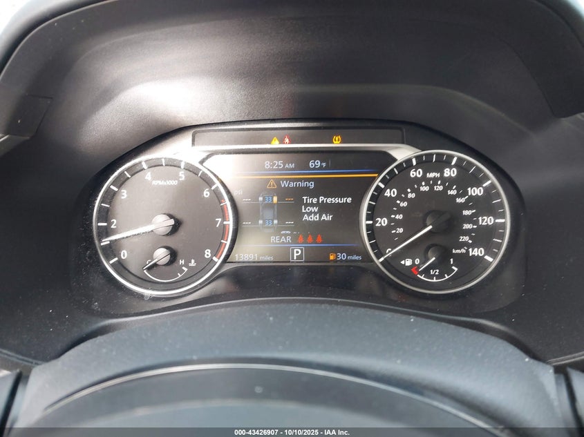 2025 NISSAN ALTIMA SR AWD 1N4BL4CW1SN349770