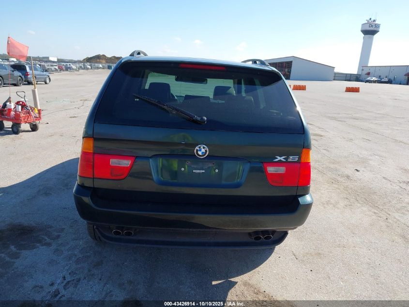 2002 BMW X5 4.4I VIN: 5UXFB33592LH36385 Lot: 43426914