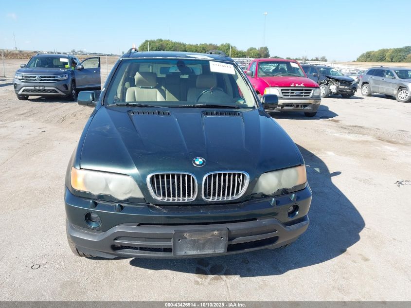 2002 BMW X5 4.4I VIN: 5UXFB33592LH36385 Lot: 43426914