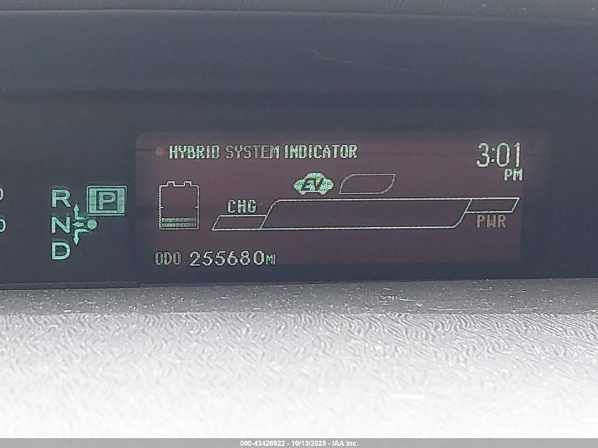 2013 Toyota Prius Two VIN: JTDKN3DU4D5597655 Lot: 43426922