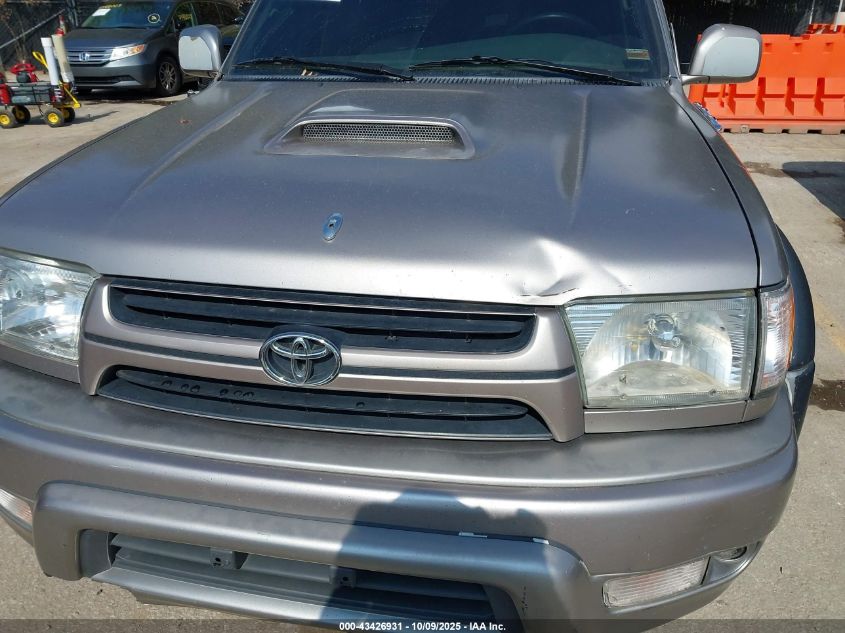 2002 Toyota 4Runner Sr5 V6 VIN: JT3GN86R720240514 Lot: 43426931