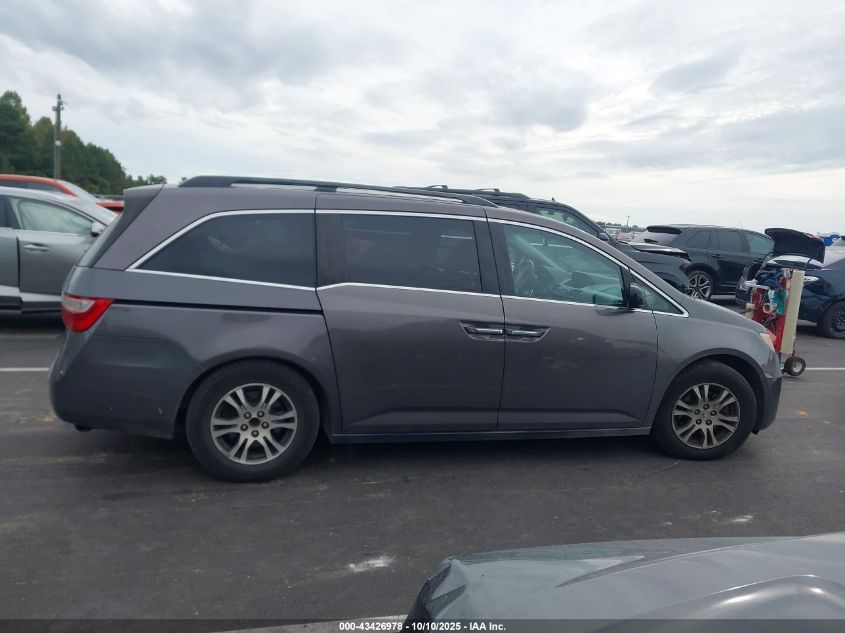2011 Honda Odyssey Ex-L VIN: 5FNRL5H63BB063859 Lot: 43426978