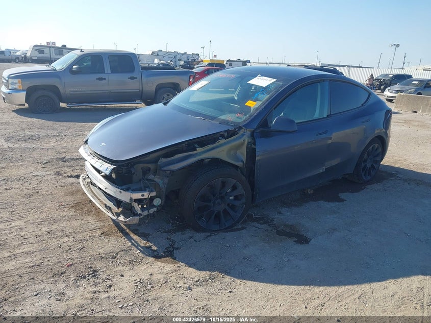 2023 Tesla Model Y Awd/Long Range Dual Motor All-Wheel Drive VIN: 7SAYGDEE8PA048206 Lot: 43426979