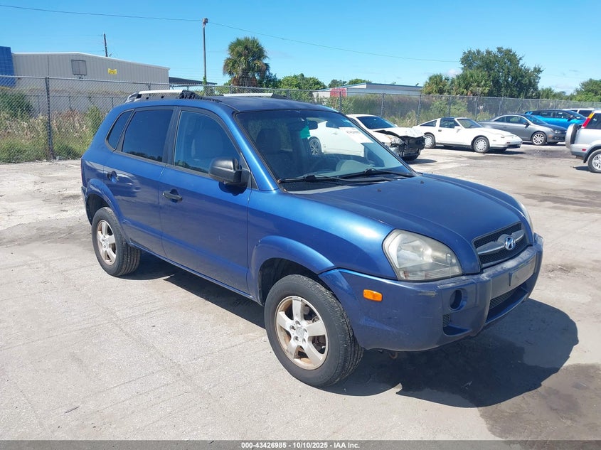 KM8JM12B77U586742 2007 Hyundai Tucson Gls auction photo 1