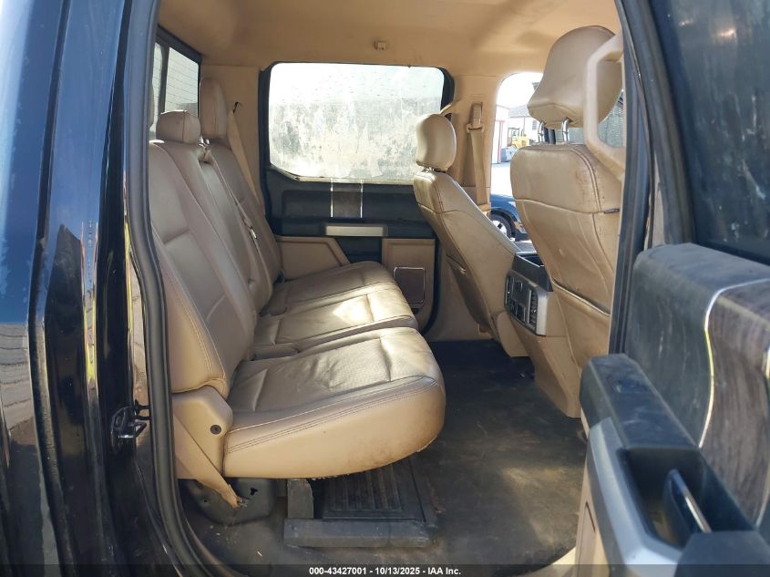 2017 Ford F-350 Lariat VIN: 1FT8W3DT6HEE12638 Lot: 43427001