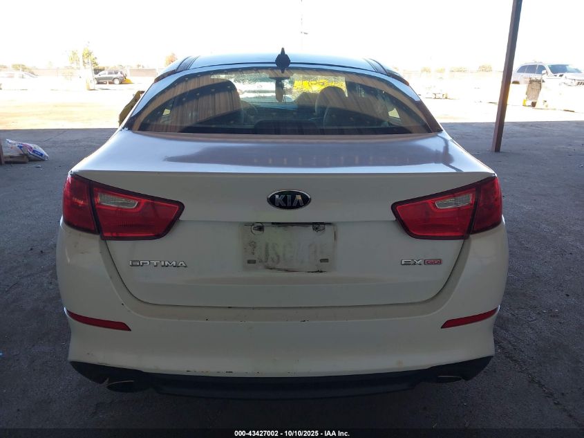 2015 Kia Optima Ex VIN: 5XXGN4A78FG429171 Lot: 43427002