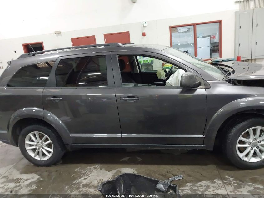 2017 Dodge Journey Sxt Awd VIN: 3C4PDDBG2HP627124 Lot: 43427007