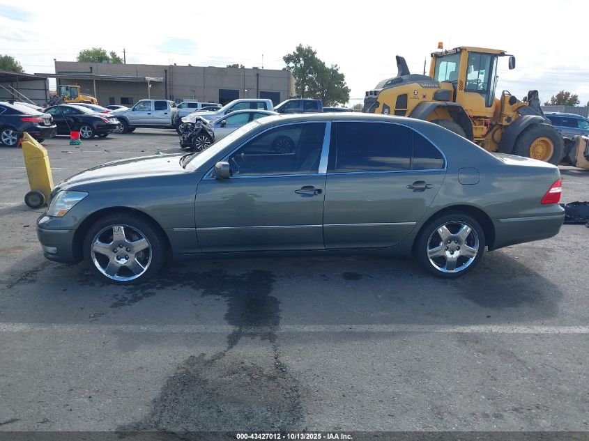 2005 Lexus Ls 430 VIN: JTHBN36F855011778 Lot: 43427012