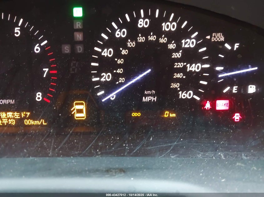 2005 Lexus Ls 430 VIN: JTHBN36F855011778 Lot: 43427012