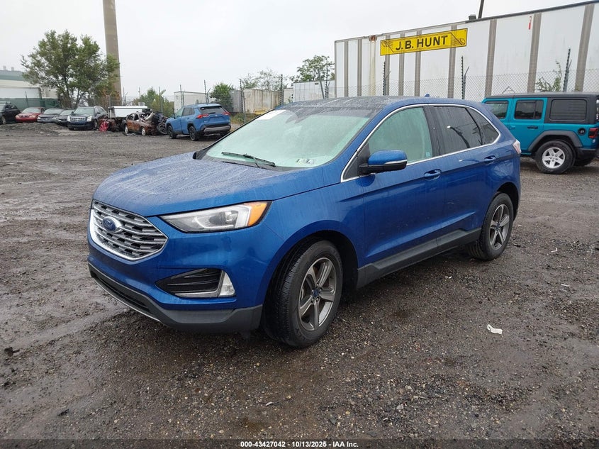 Vin: 2fmpk4j92lba02814, lot: 43921886, ford edge sel 20202