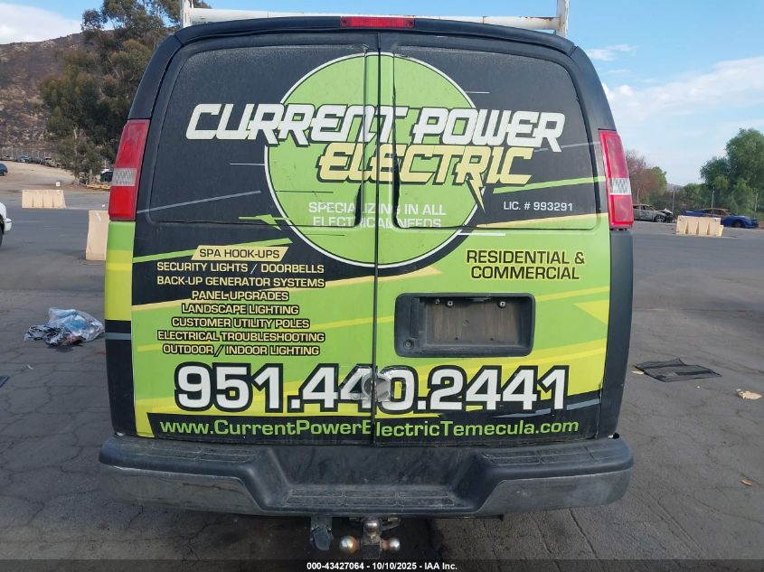 2017 GMC Savana 2500 Work Van VIN: 1GTW7AFF1H1915260 Lot: 43427064