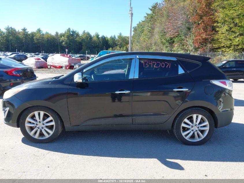 2013 Hyundai Tucson Limited VIN: KM8JUCAC9DU560760 Lot: 43427071