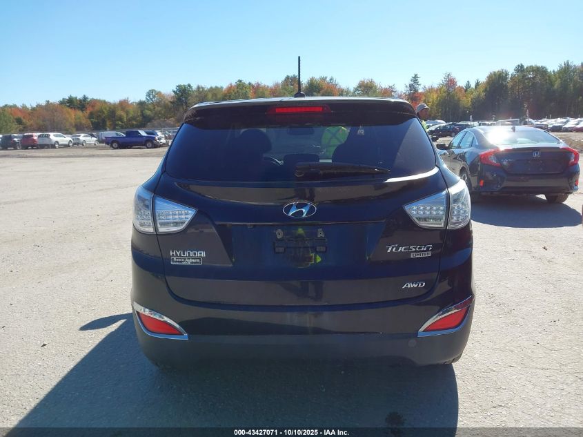 2013 Hyundai Tucson Limited VIN: KM8JUCAC9DU560760 Lot: 43427071