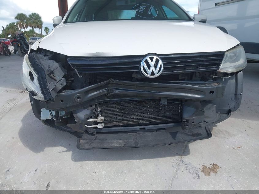 2012 Volkswagen Jetta 2.5L Se VIN: 3VWDP7AJ0CM424712 Lot: 43427091