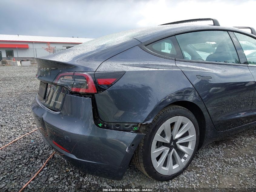 2021 Tesla Model 3 Long Range Dual Motor All-Wheel Drive VIN: 5YJ3E1EB1MF049410 Lot: 43427134