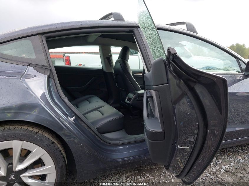 2021 Tesla Model 3 Long Range Dual Motor All-Wheel Drive VIN: 5YJ3E1EB1MF049410 Lot: 43427134