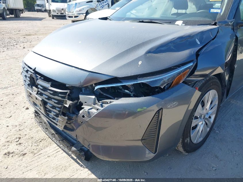 2025 Nissan Sentra S VIN: 3N1AB8BV5SY307701 Lot: 43427146