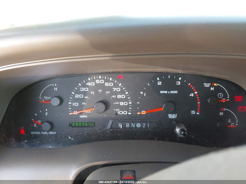 2003 Ford Excursion Eddie Bauer VIN: 1FMNU44F03EB12395 Lot: 43427169