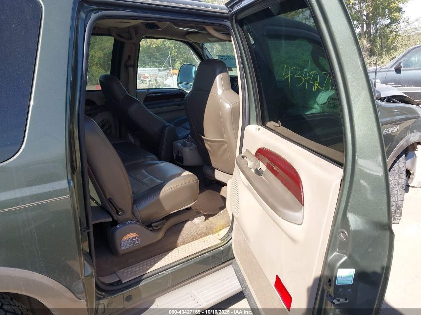 2003 Ford Excursion Eddie Bauer VIN: 1FMNU44F03EB12395 Lot: 43427169
