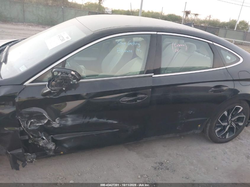 2024 Hyundai Sonata Sel VIN: KMHL64JA1RA413333 Lot: 43427201
