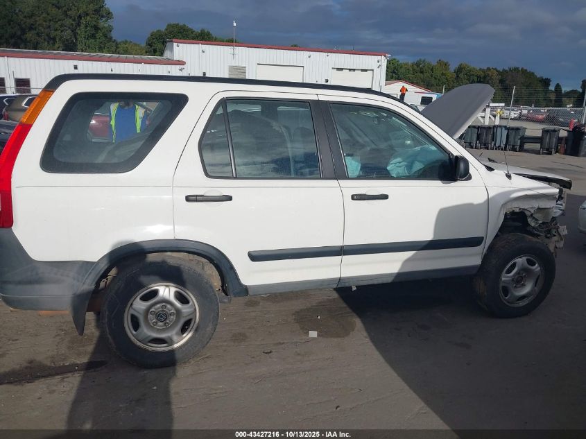 2004 Honda Cr-V Lx VIN: SHSRD68434U202109 Lot: 43427216