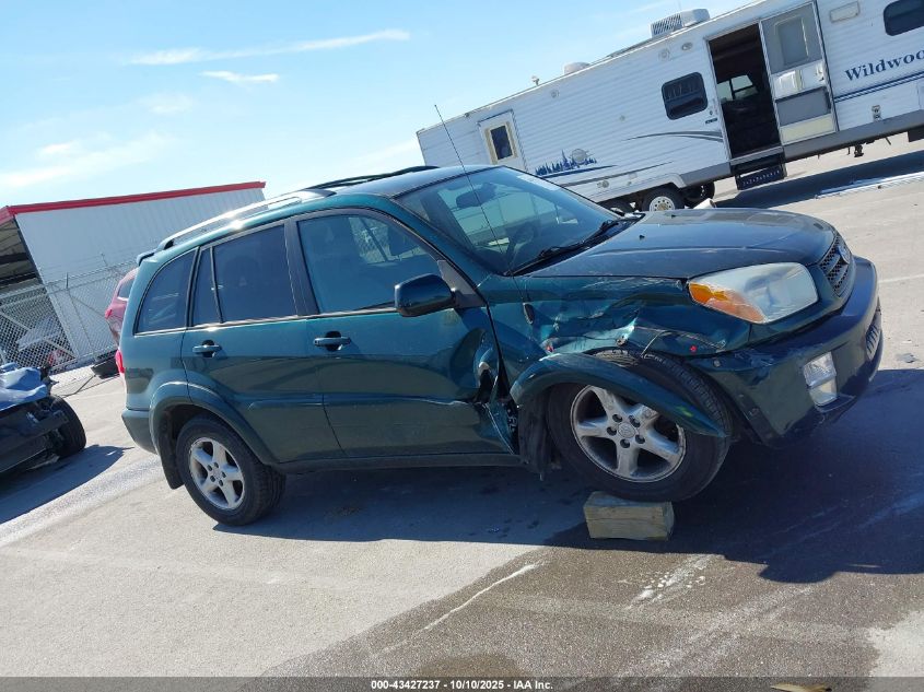 2002 Toyota Rav4 VIN: JTEHH20V220162827 Lot: 43427237