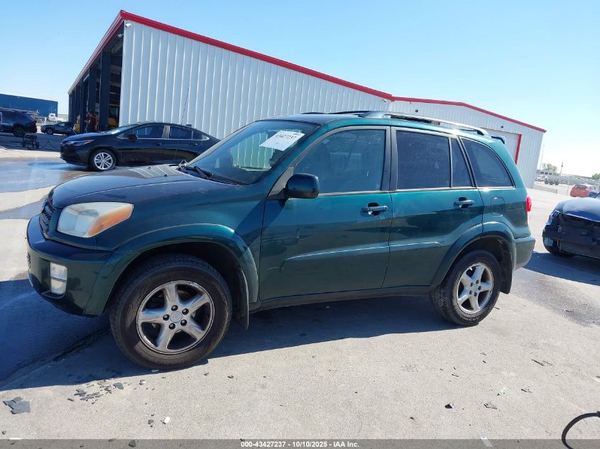 2002 Toyota Rav4 VIN: JTEHH20V220162827 Lot: 43427237