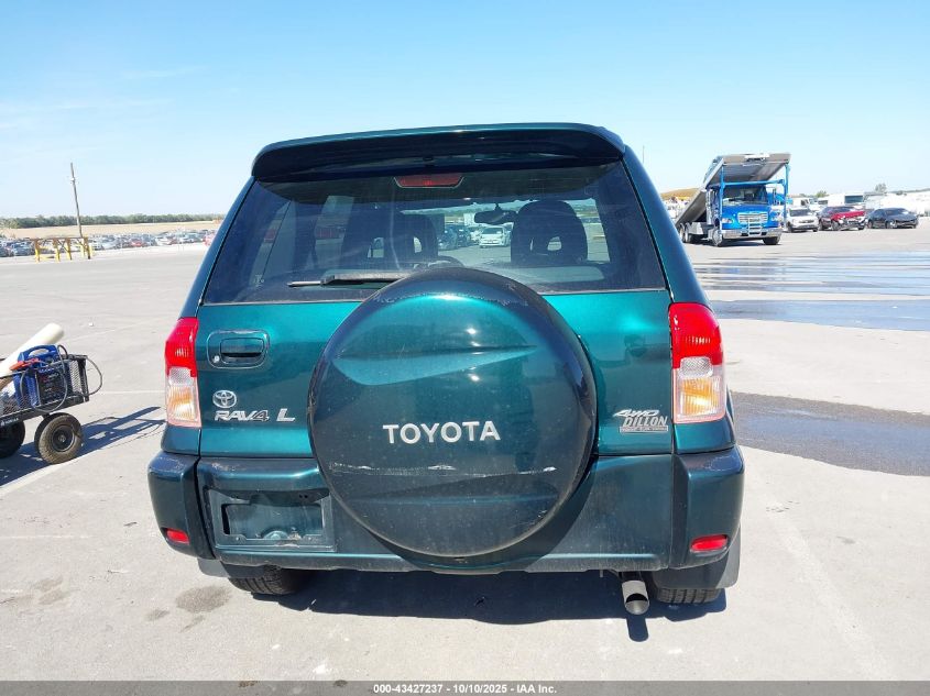 2002 Toyota Rav4 VIN: JTEHH20V220162827 Lot: 43427237