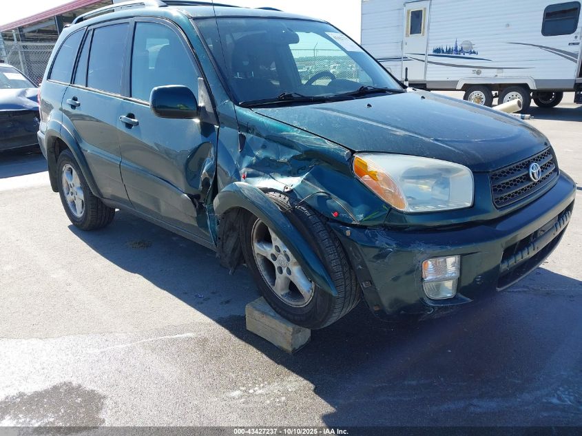 2002 Toyota Rav4 VIN: JTEHH20V220162827 Lot: 43427237