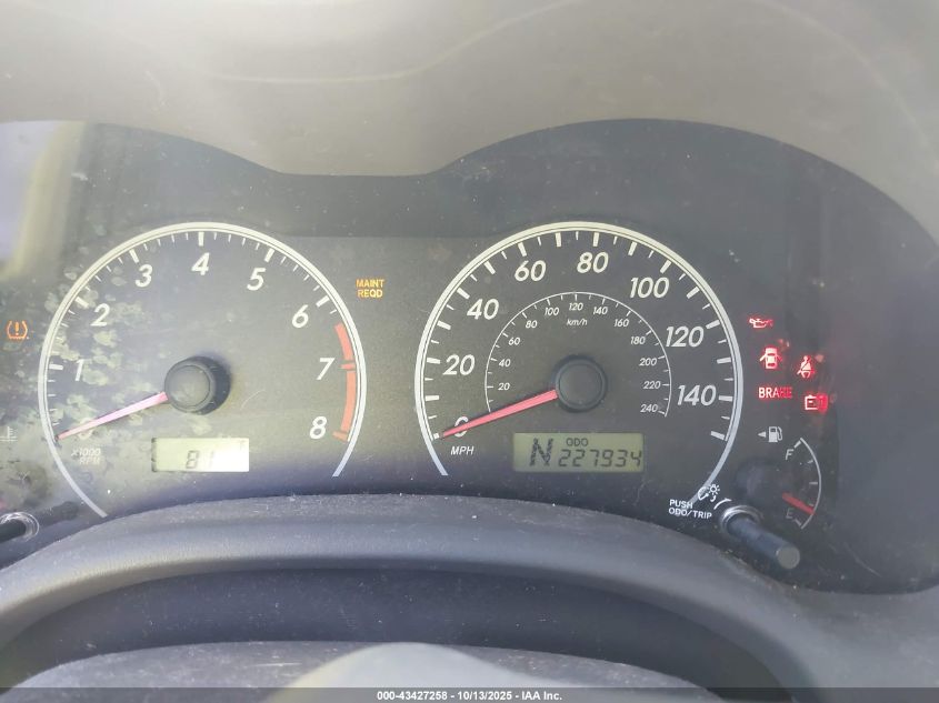 2010 Toyota Corolla Le VIN: 1NXBU4EE1AZ324671 Lot: 43427258