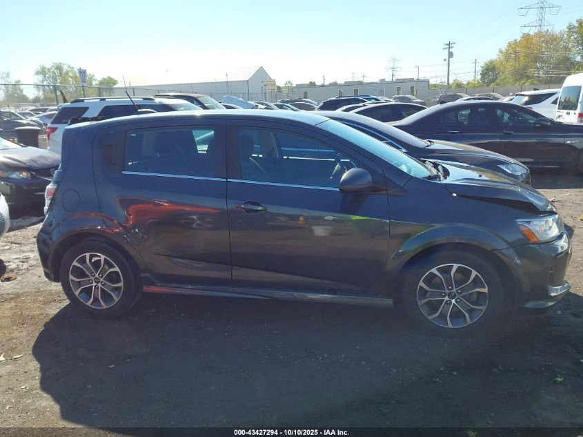 2019 Chevrolet Sonic Lt Auto VIN: 1G1JD6SB2K4111583 Lot: 43427294