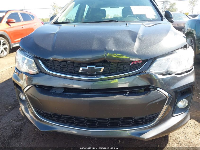 2019 Chevrolet Sonic Lt Auto VIN: 1G1JD6SB2K4111583 Lot: 43427294