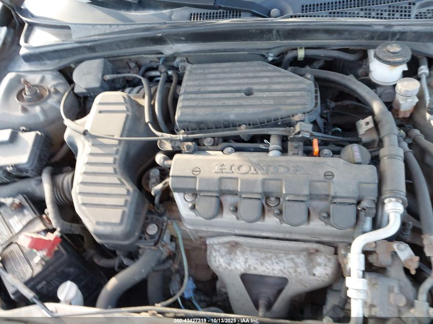 2004 Honda Civic Lx VIN: 2HGES15564H528655 Lot: 43427319