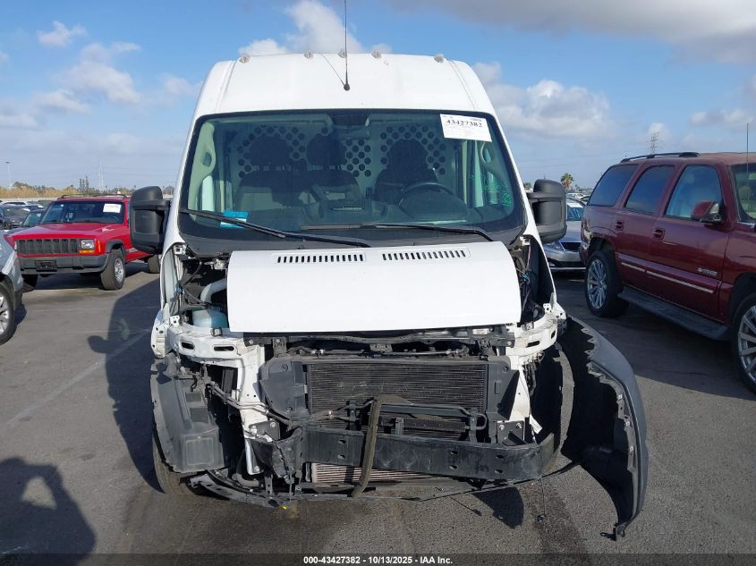 2021 Ram Promaster 3500 Cargo Van High Roof 159 Wb Ext VIN: 3C6MRVJG2ME559098 Lot: 43427382