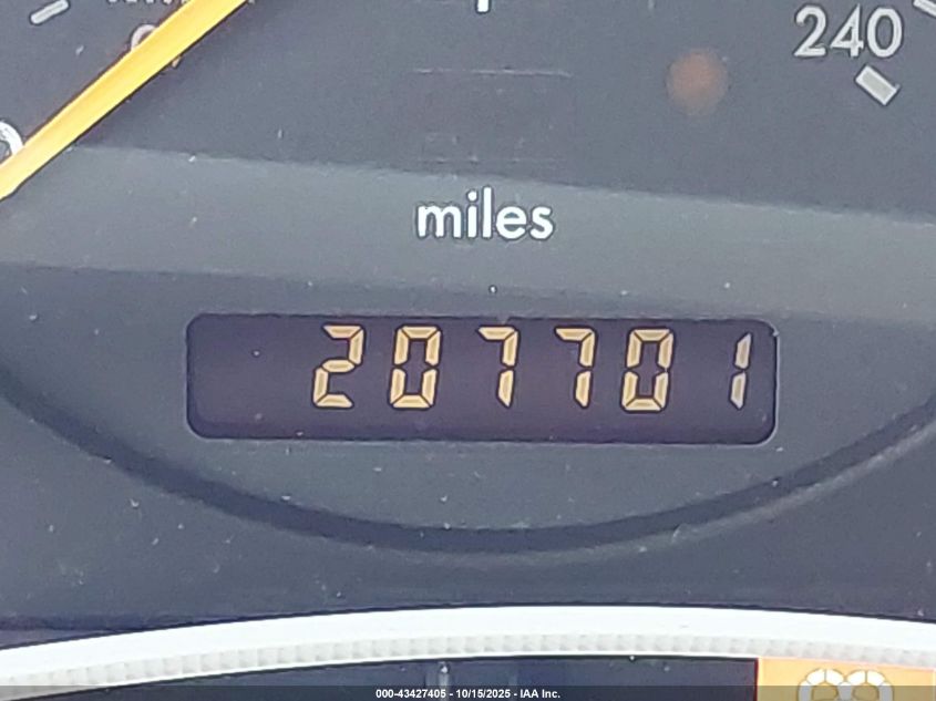 2002 Mercedes-Benz Ml 320 VIN: 4JGAB54E52A339847 Lot: 43427405