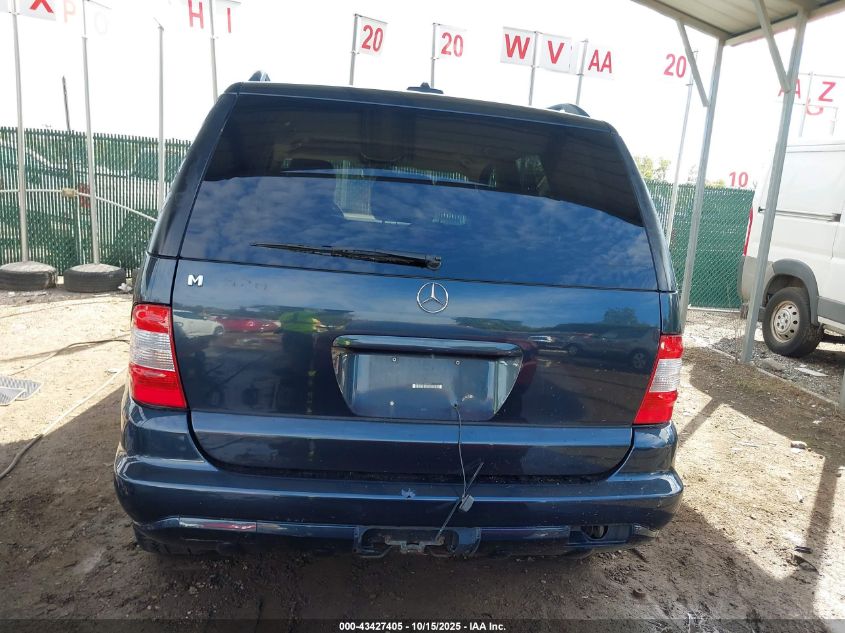 2002 Mercedes-Benz Ml 320 VIN: 4JGAB54E52A339847 Lot: 43427405
