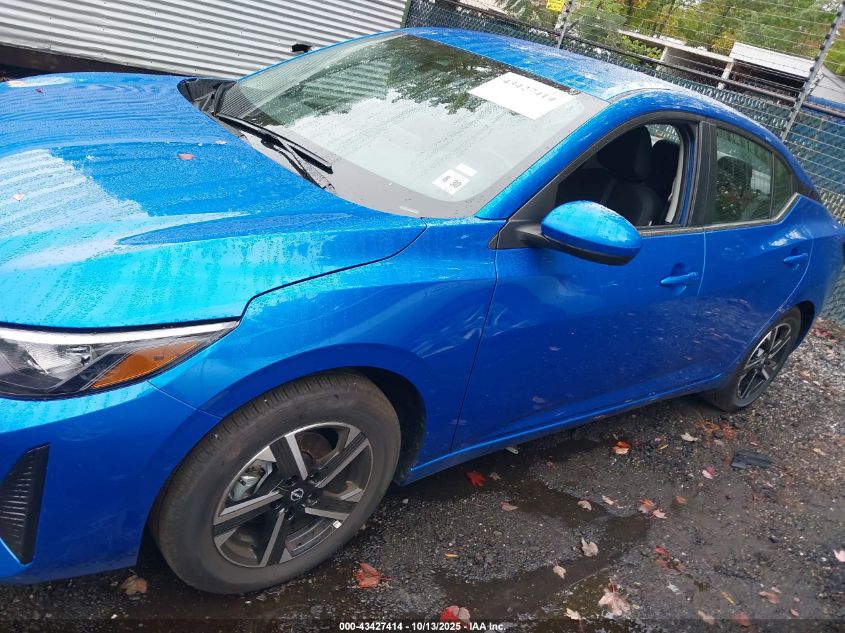 2025 Nissan Sentra Sv VIN: 3N1AB8CV5SY381974 Lot: 43427414