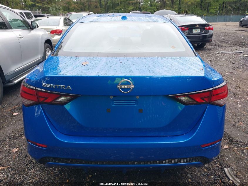 2025 Nissan Sentra Sv VIN: 3N1AB8CV5SY381974 Lot: 43427414