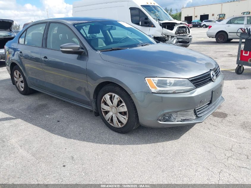 2012 Volkswagen Jetta 2.5L Se VIN: 3VWBX7AJ8CM472255 Lot: 43427419