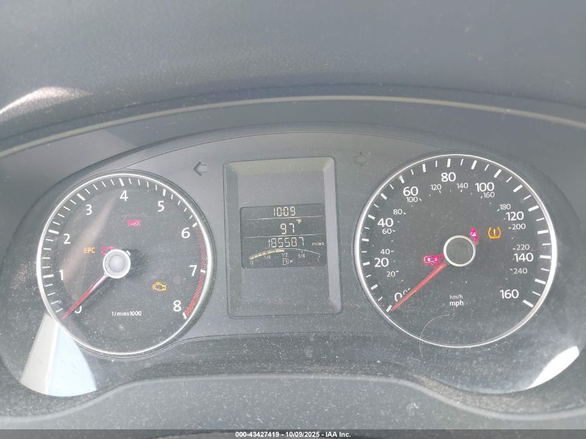 2012 Volkswagen Jetta 2.5L Se VIN: 3VWBX7AJ8CM472255 Lot: 43427419