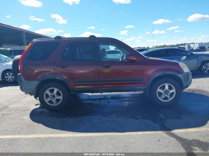 2002 Honda Cr-V Ex VIN: JHLRD78812C072442 Lot: 43427428