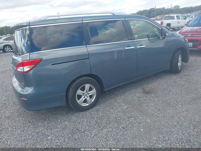 Vin: jn8ae2kp5c9047850, lot: 43922298, nissan quest sv 20124