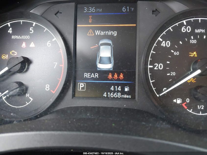 2024 Nissan Altima S Fwd VIN: 1N4BL4BV6RN308618 Lot: 43427483