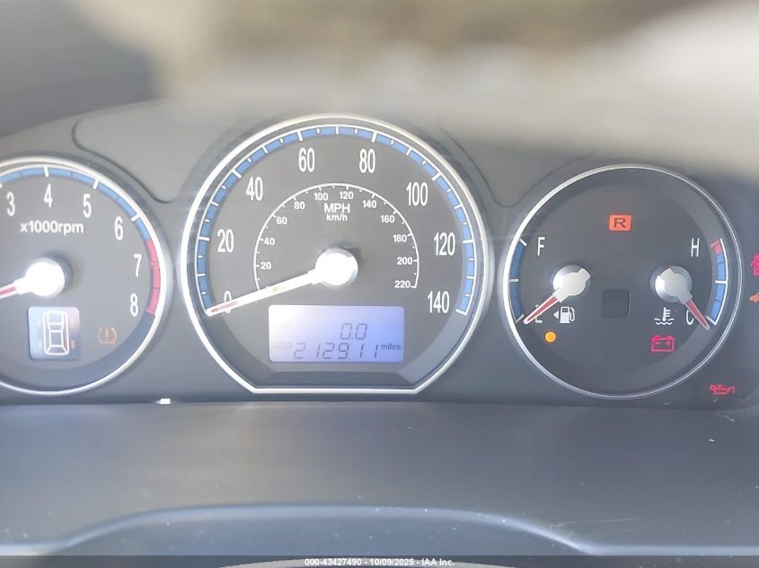 2008 Hyundai Santa Fe Gls VIN: 5NMSG13DX8H165736 Lot: 43427490